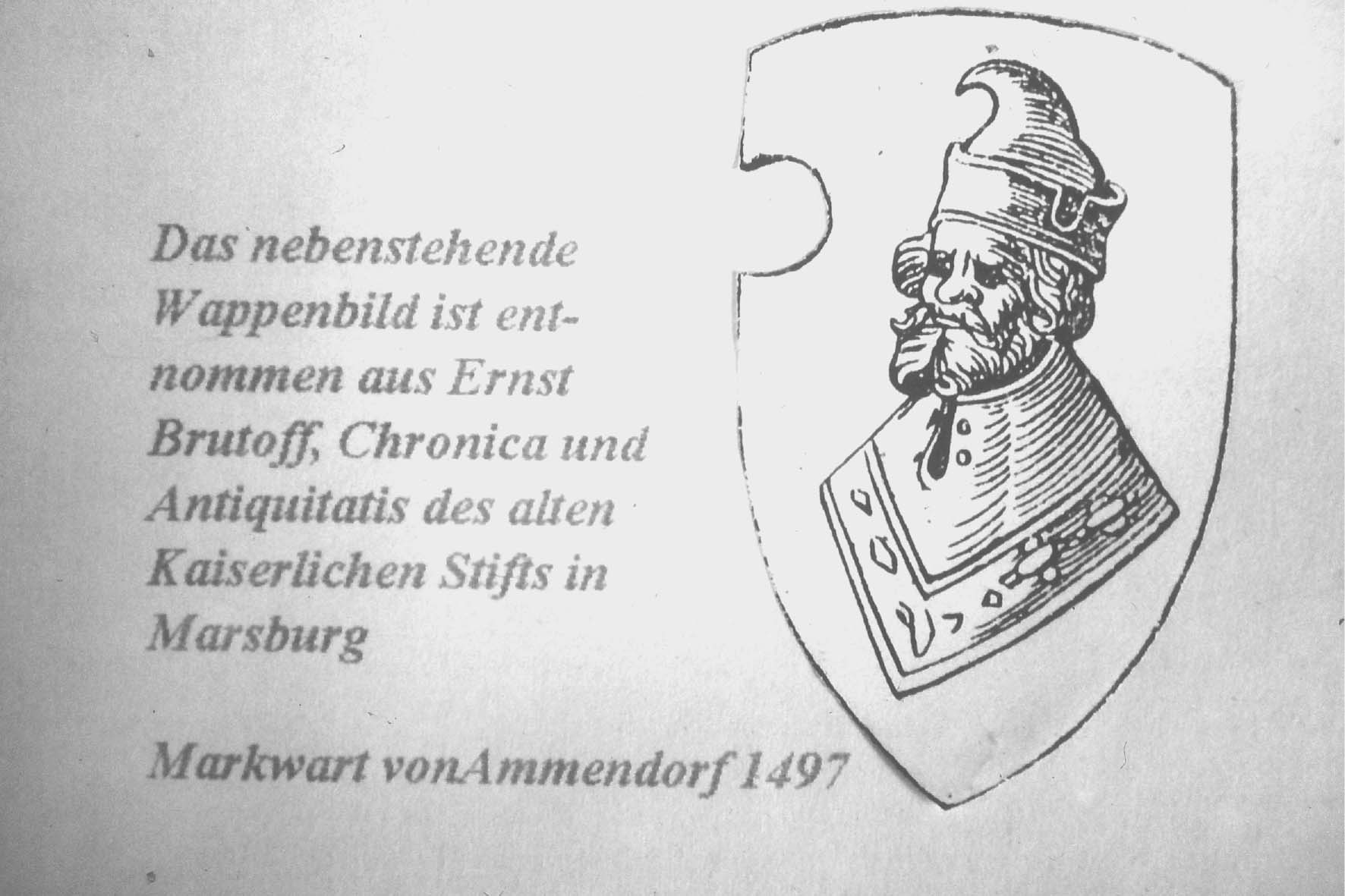 Wappen Markwart von Ammendorf (ca. 1497)