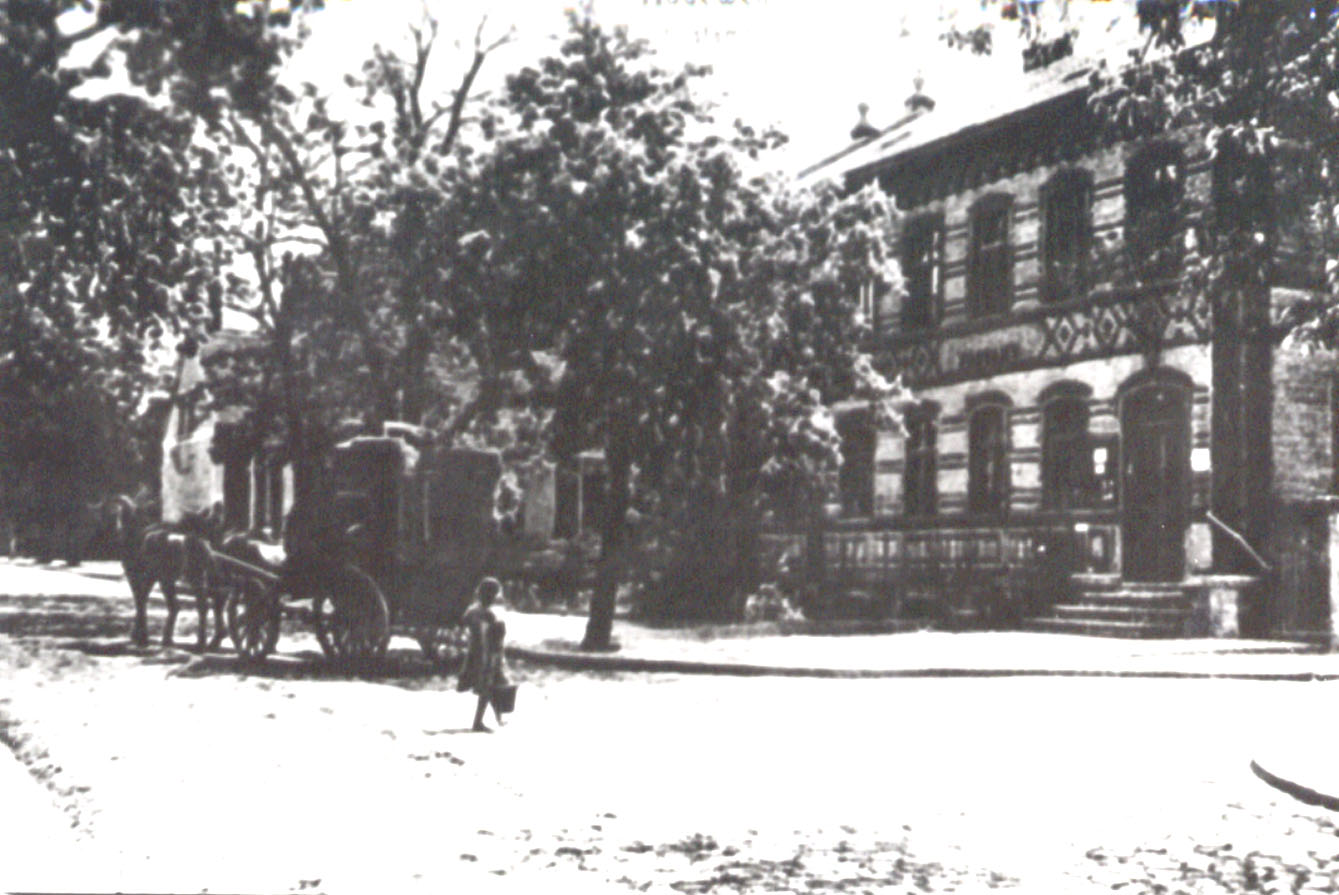 Postamt in Radewell (ca. 1898)