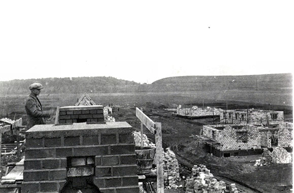 Blick auf den Baggerberg (ca. 1938)