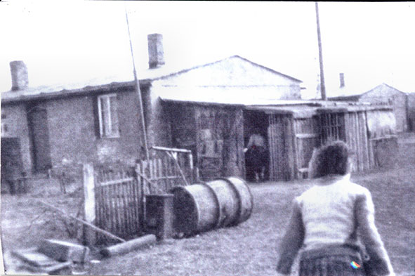 Unterkunft für Umsiedler (ca. 1946)